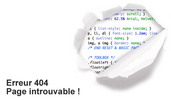 Page Introuvable